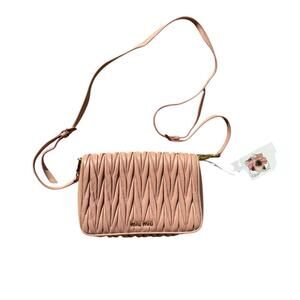 miu miu pink shoulder bag